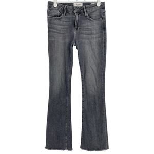 Frame Denim Le Boot Raw Hem 25 Stretch‎ Washed Gray